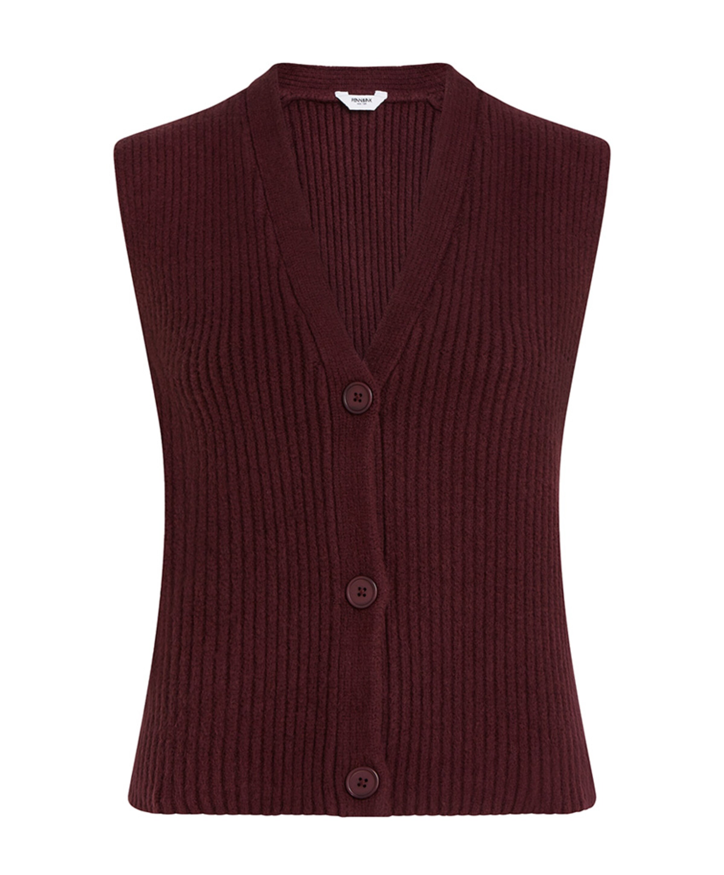 Gilet bordeaux