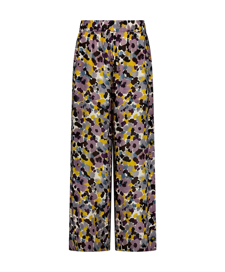 Grace flower dames broek multicolor