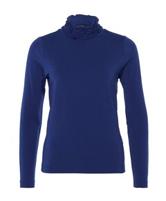 Dames longsleeve blauw