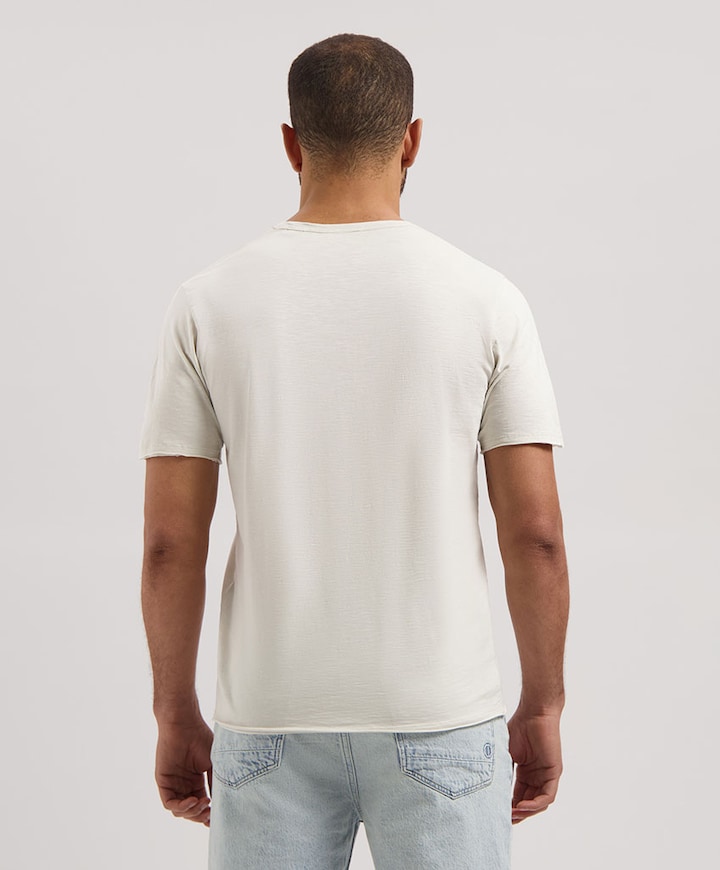 Heren T-shirt zilver