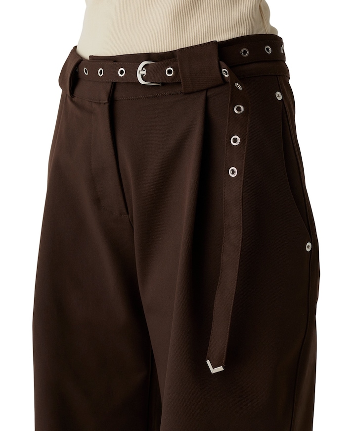 VALEA BROWN dames broek bruin