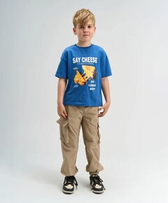 Jongens t-shirt blauw