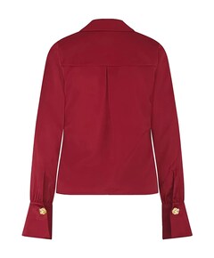 Dames blouse bordeaux