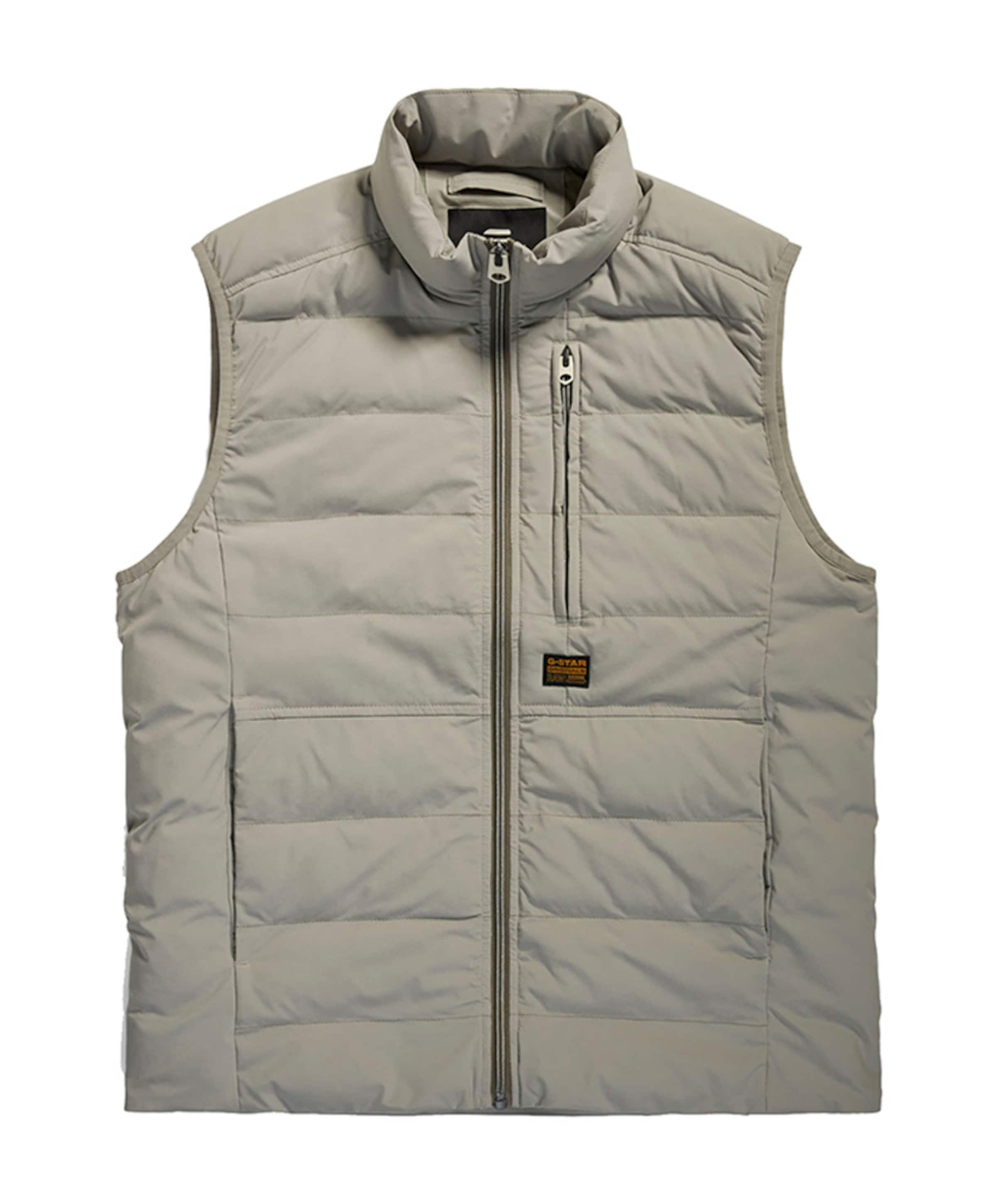 Heren bodywarmer grijs