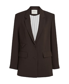 Dames blazer bruin