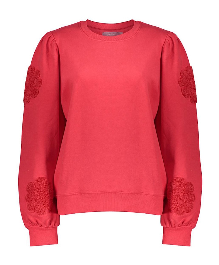 Dames sweater rood