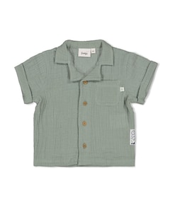 Jongens overhemd groen