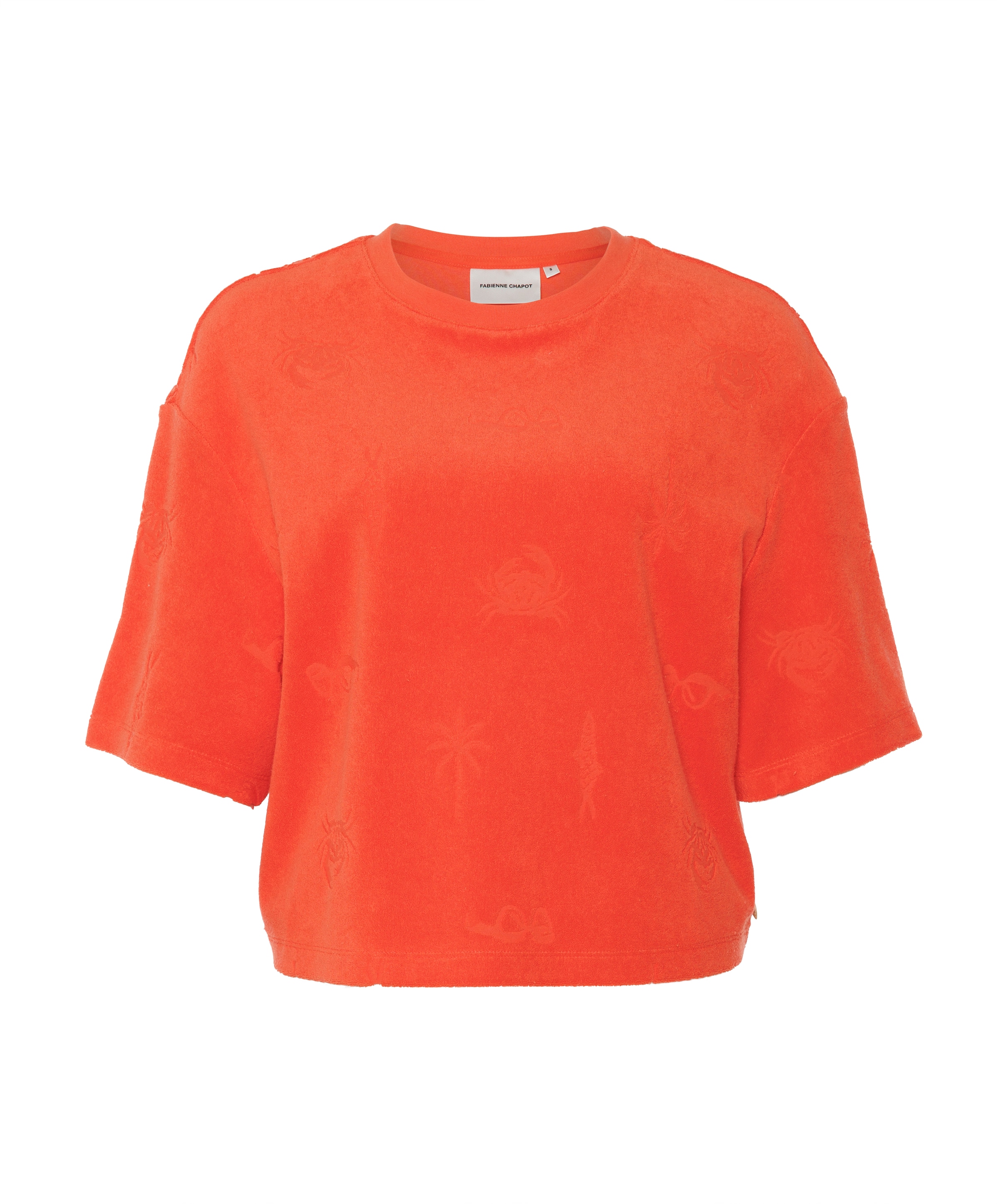 Dames T-shirt oranje