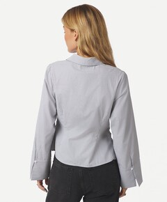 Dames blouse grijs