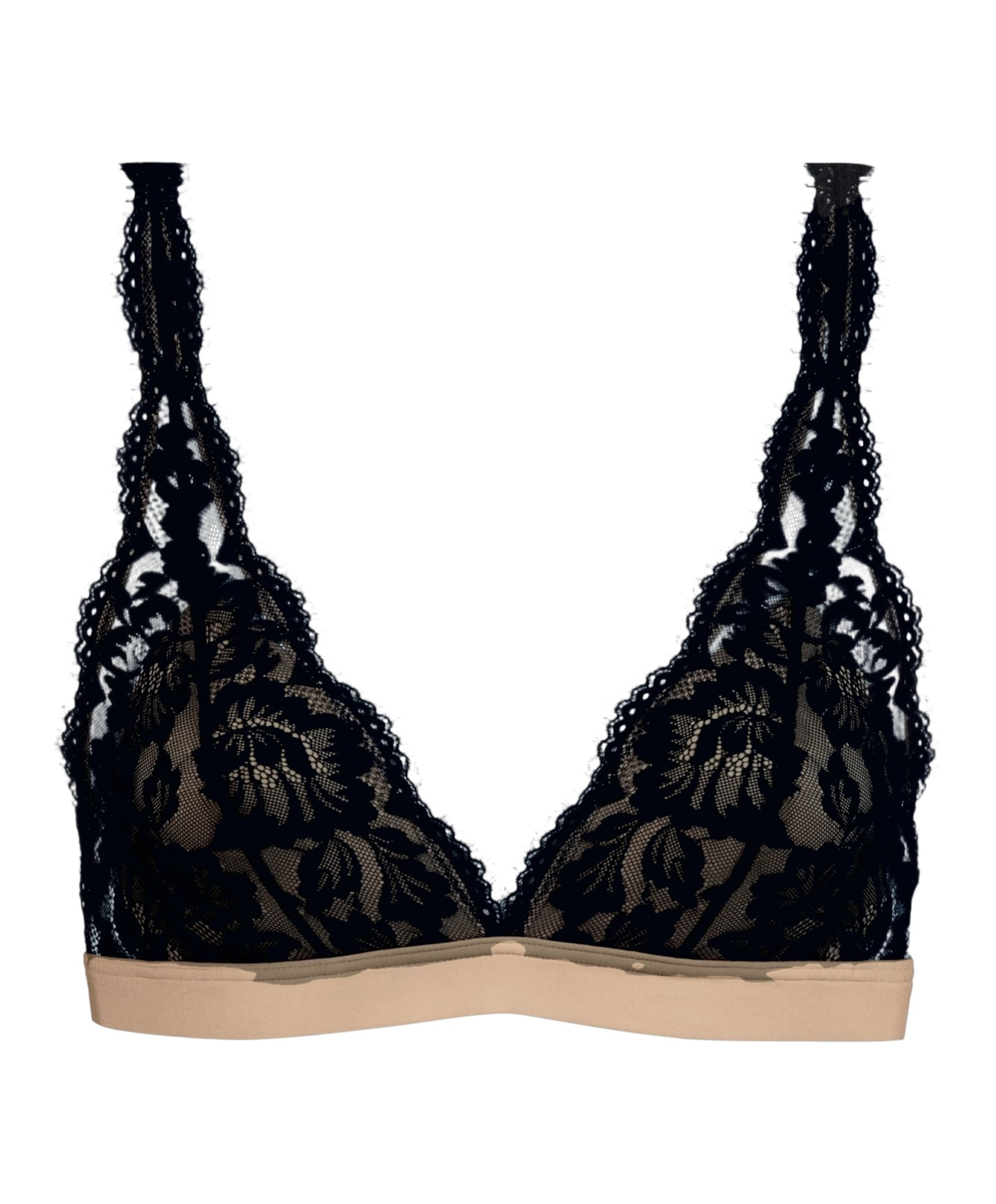 Dames bralette zwart