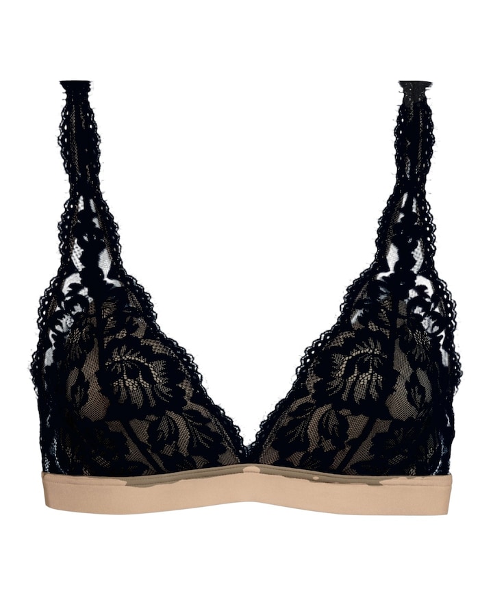 Dames bralette zwart