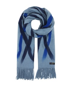 Dames sjaal blauw