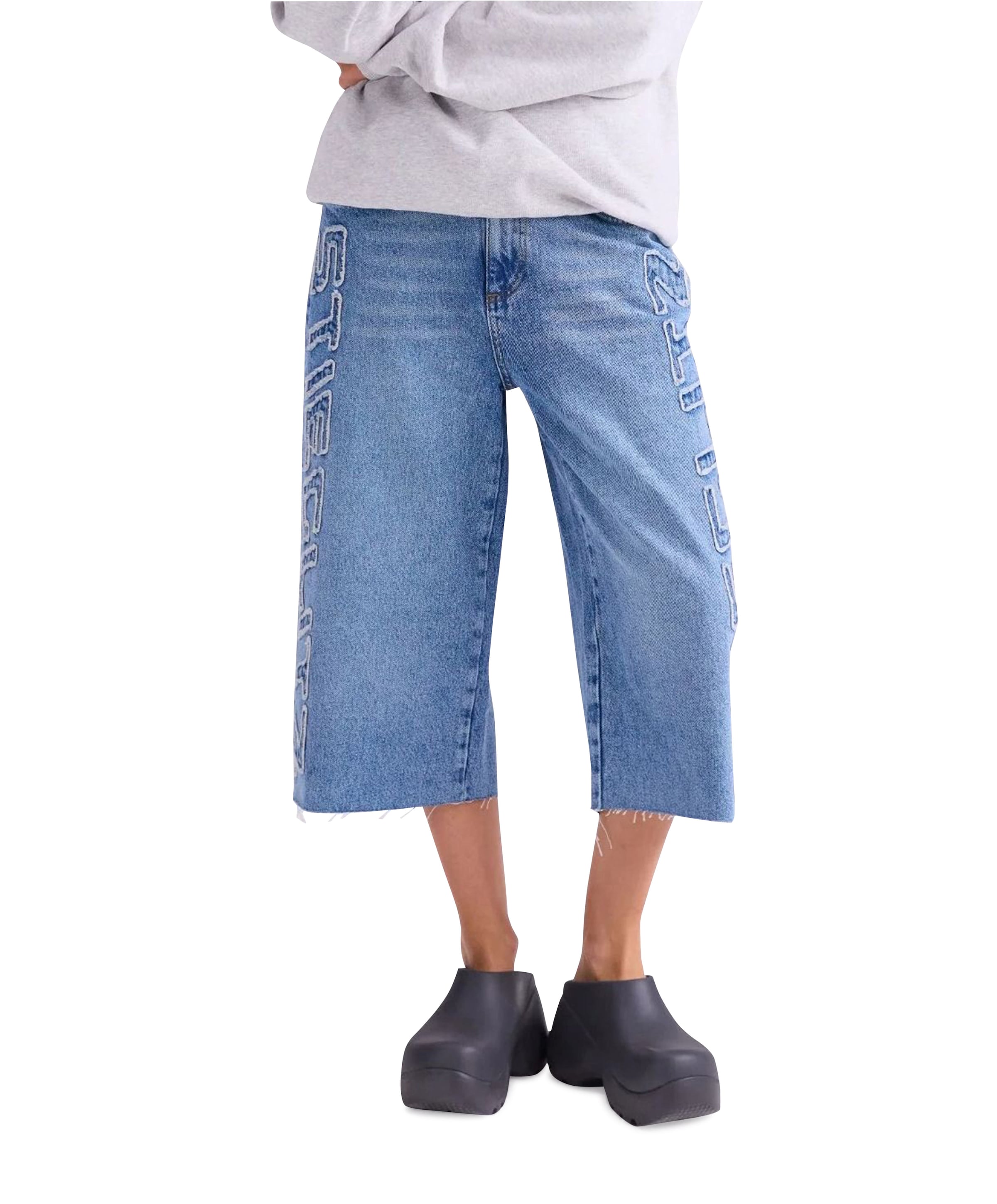 Mioses Short dames jeans blauw