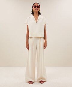 Dames blouse ecru