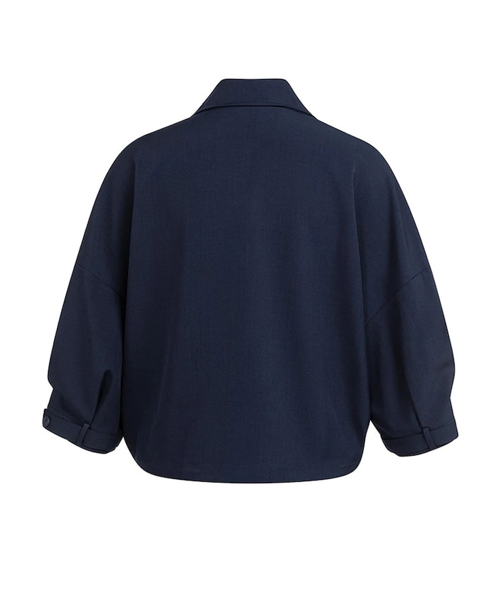 Dames blouse blauw