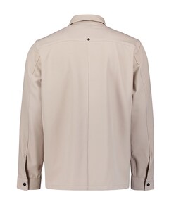 Heren overshirt beige