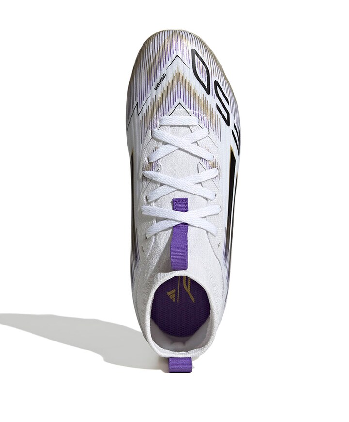 F50 League Fg/mg Mid J voetbalschoenen wit