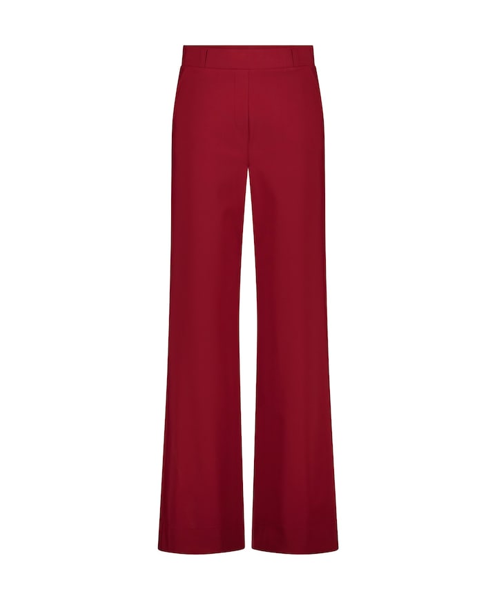 Lexie bonded dames broek bordeaux