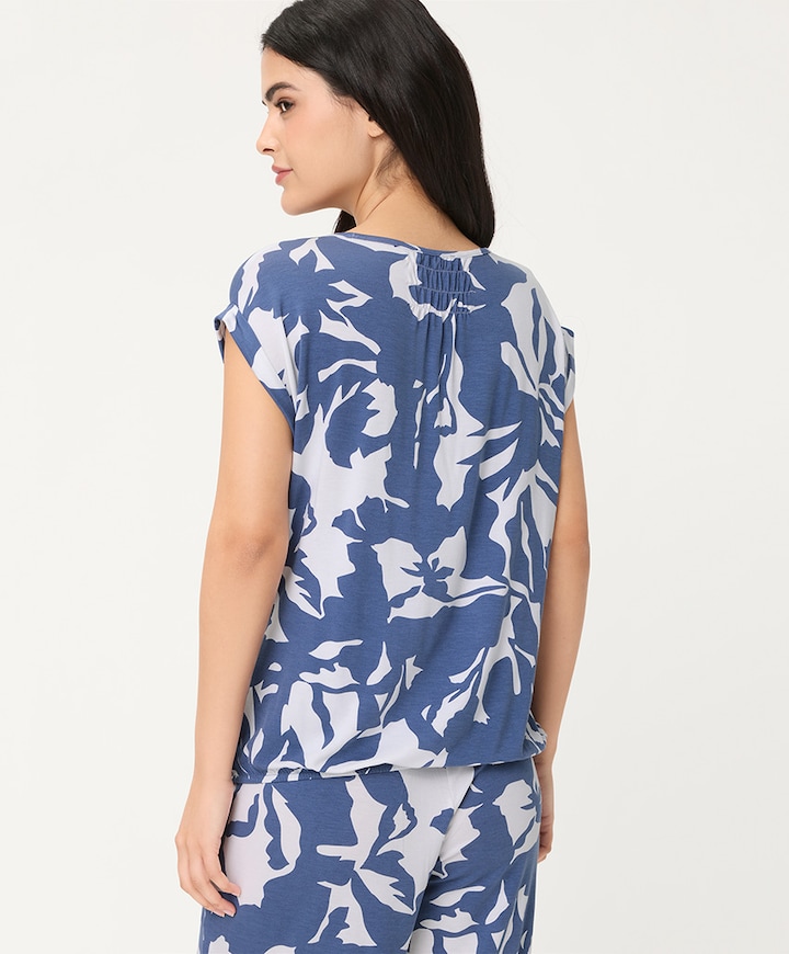 Dames T-shirt blauw