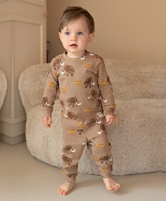 Uniseks pyjamaset  beige