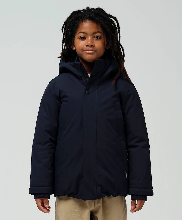 Jongens jas blauw