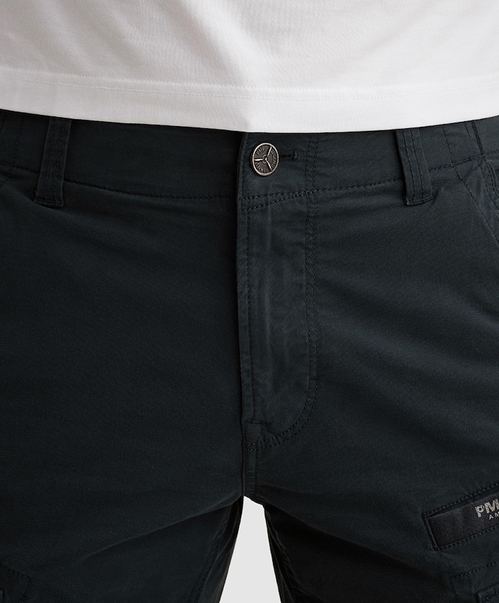 NORDROP CARGO SHORTS STRETCH TWILL heren korte broek blauw