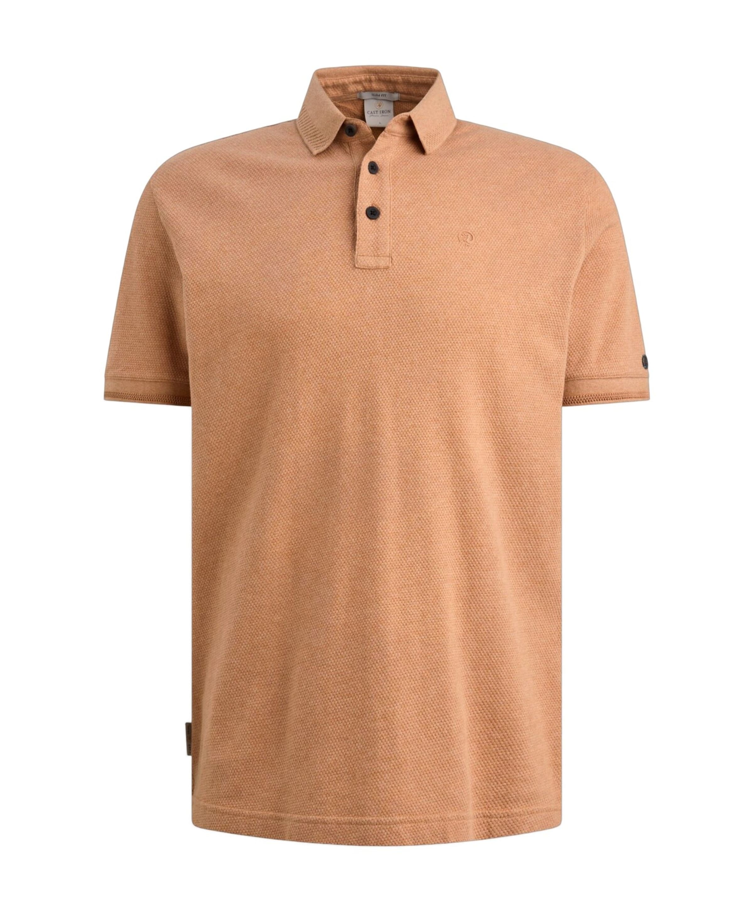 Heren polo oranje