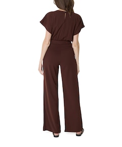 Girl-ju.v dames jumpsuit bruin