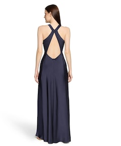 Dames jurk blauw
