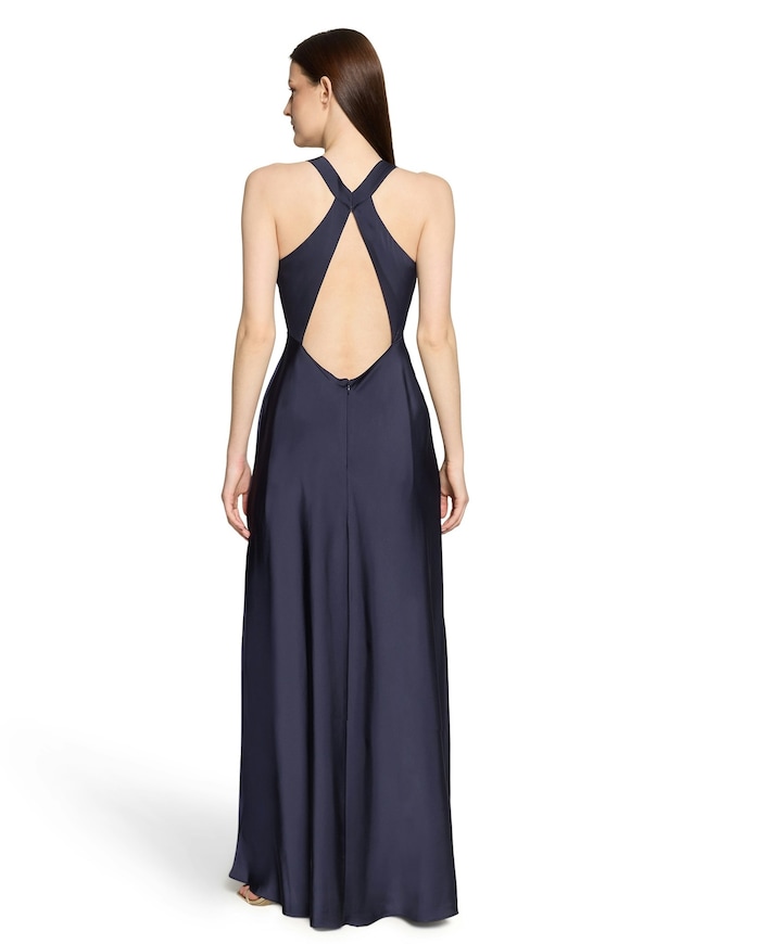 Dames jurk blauw