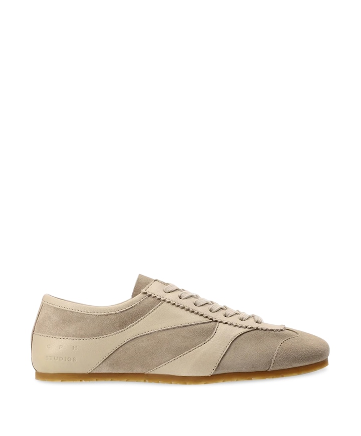 dames sneakers beige