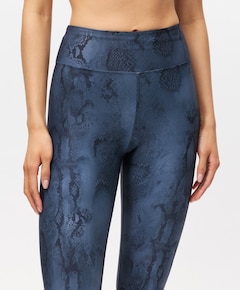 Printed High Waist Tights dames tights grijs