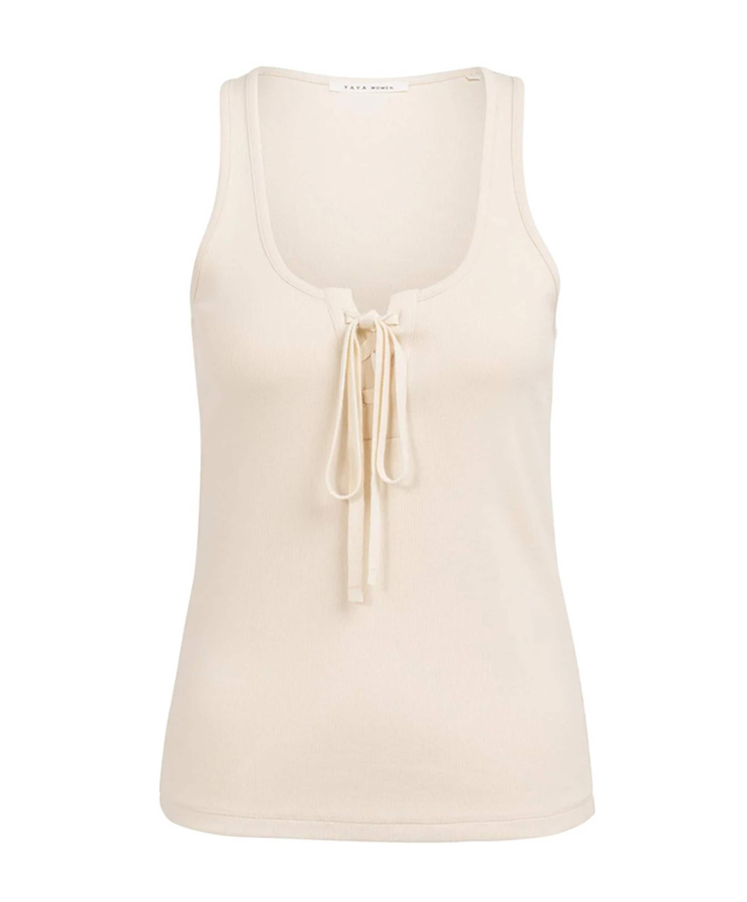 Dames top beige