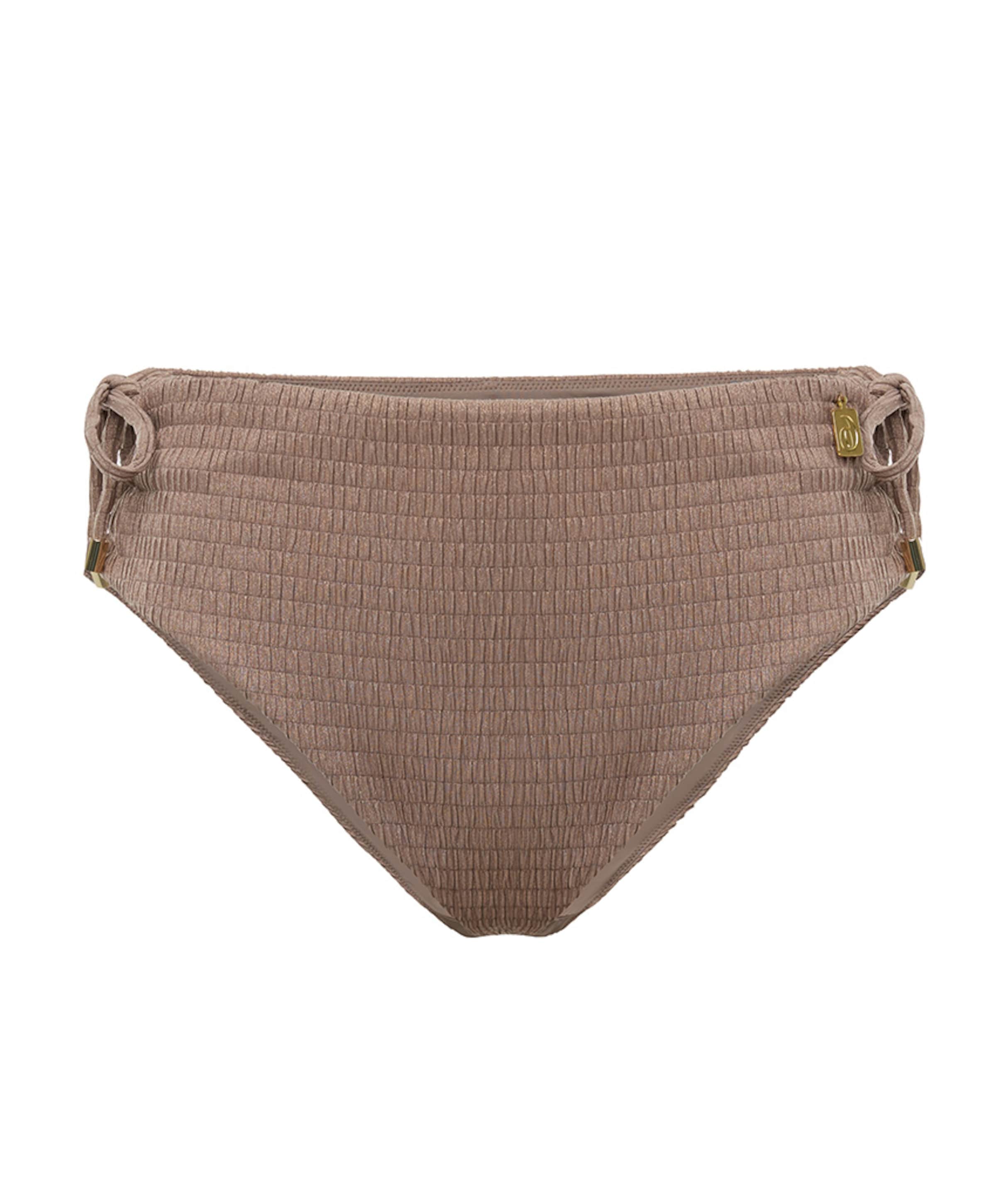 Dames bikinibroekje bruin