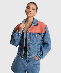Dames spijkerjas  blauw