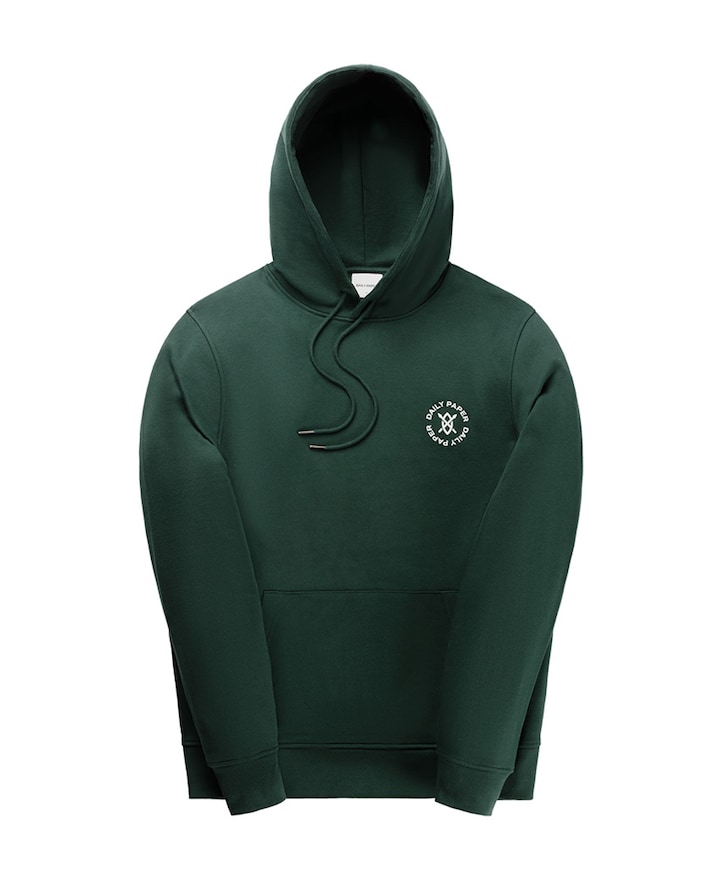 Heren hoodie groen