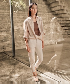 CHINO dames broek beige