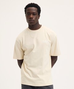Heren T-shirt beige