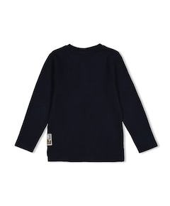 Jongens longsleeve blauw