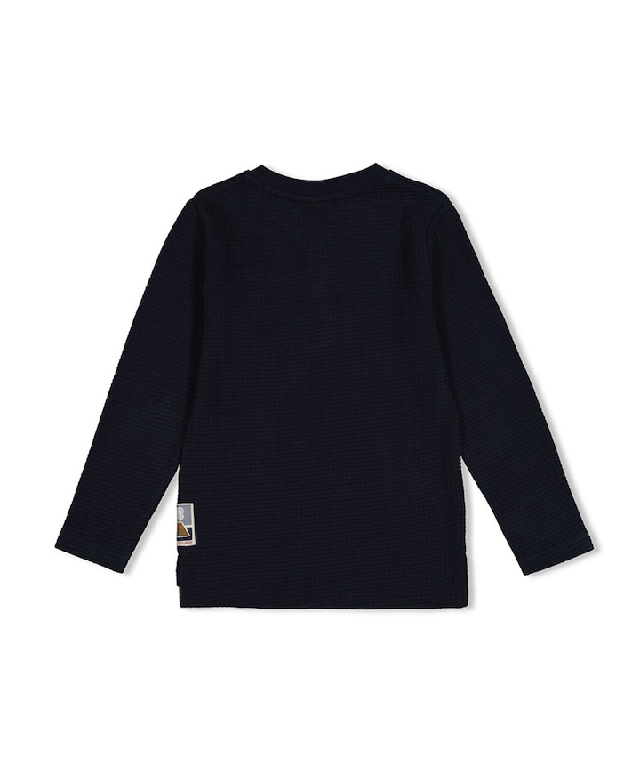 Jongens longsleeve blauw