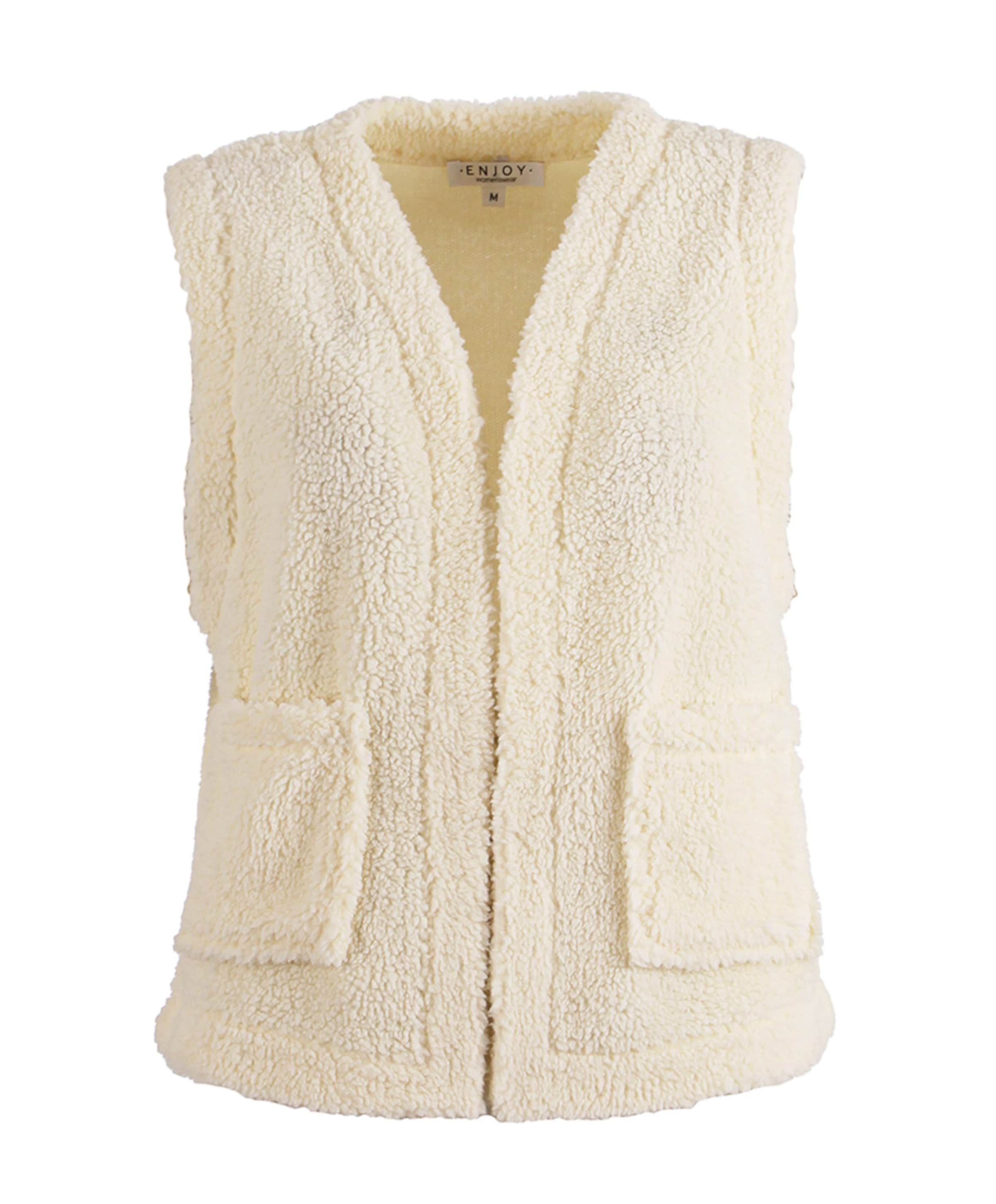 Dames gilet ecru