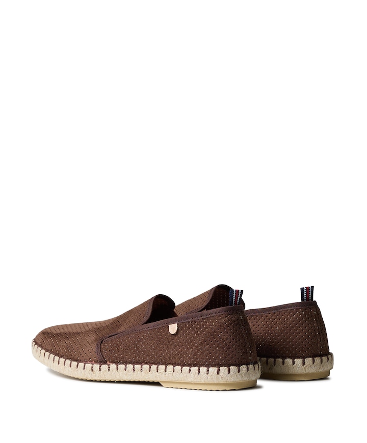 TOM HOLE/MICRO heren sneakers bruin