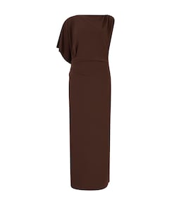 Dames jurk bruin