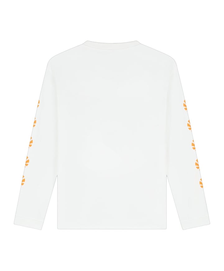 Heren longsleeve wit