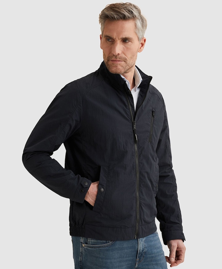 Heren jas blauw