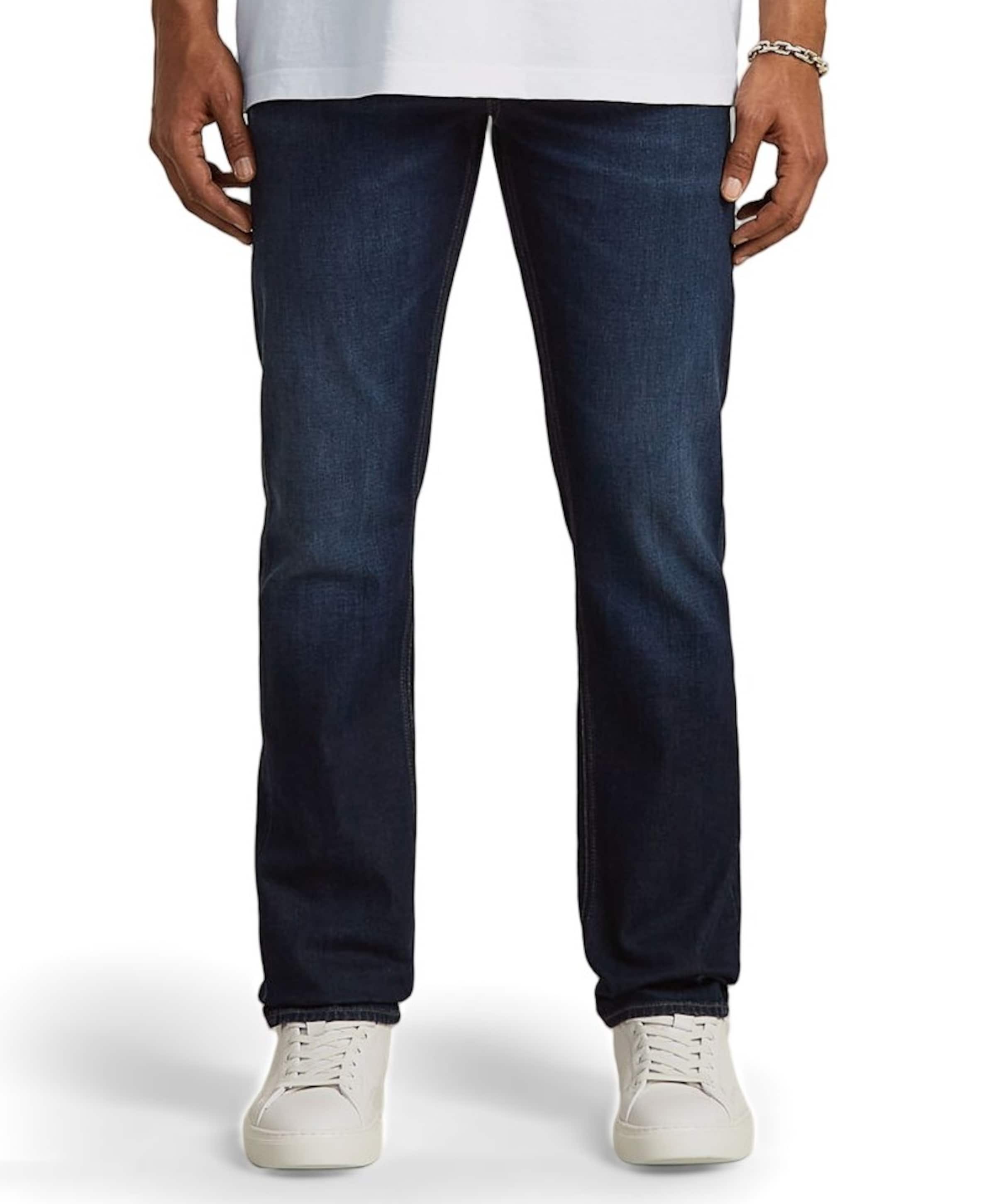 Mosa Straight heren jeans blauw