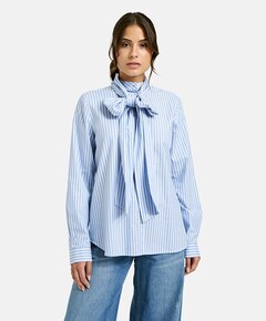 Dames blouse blauw