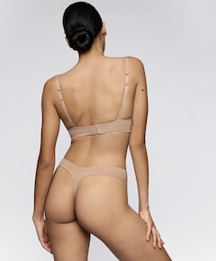 Dames string beige