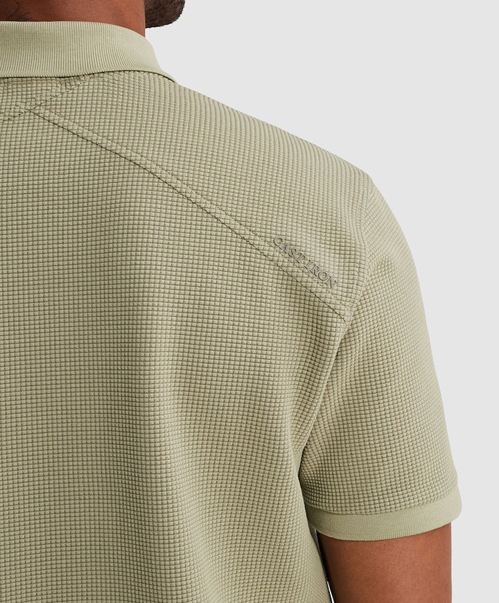 Heren polo groen