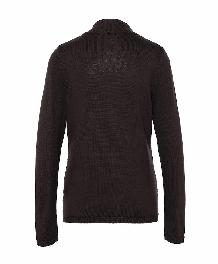 Dames vest bruin